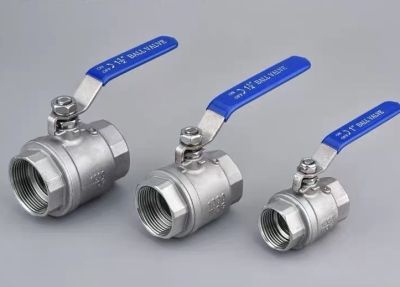 บอลวาล์ว 2 ตอน สแตนเลส 316 รูเต็ม ขนาด 1/4-4(2PC Stainless Ball Valve)