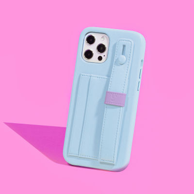 thelocalcollective Hand Strap case in Baby Blue