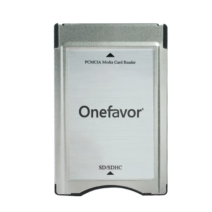 onefavor SD Convert to PCMCIA Multi Card Reader Adapter For Mercedes