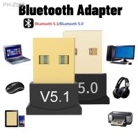 Wireless USB Bluetooth 5.1 5.0 Adapter Transmitter Receiver Bluetooth Audio Bluetooth Dongle USB Adapter for Computer PC Laptop