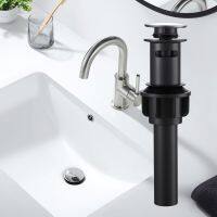 【cw】 Pop up Drain Plug With Overflow Basin Stopper Vanity Sink Drainage Accessories Gold ！