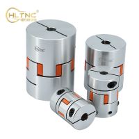 4pc D20 L25: 4 5 6 6.35 7 8 9 10 mm Jaw Spider Plum Step stepper motor Shaft sleeve coupling Flexible Coupler for CNC parts