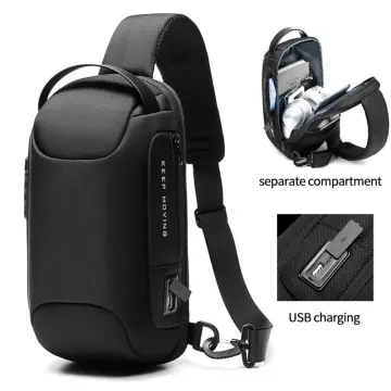 Mini Men Password Lock Sling Bag