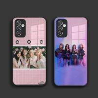 Jisoo Jennie Rose Lisa เคสโทรศัพท์สำหรับ Samsung A71 A52 A22 A21 A20 A31 A12 A51 A40 A10 A30ฝาหลังกระจกเทมเปอร์