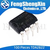 100pcs/lot TDA2822M DIP8 TDA2822 DIP 2822M DIP-8  DUAL LOW-VOLTAGE POWER AMPLIFIER IC WATTY Electronics