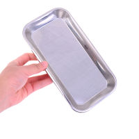 NEW Stainless steel medical surgical tray dental dish lab instrument tools 22X12X2cm