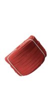 เชือกผ้าแบน เชือกถักแบน 6 หุน (ขายยกม้วน)  เชือกถักแบนรัดของ น้ำหนัก 2.5 กก.ยาว100เมตร สีแดง