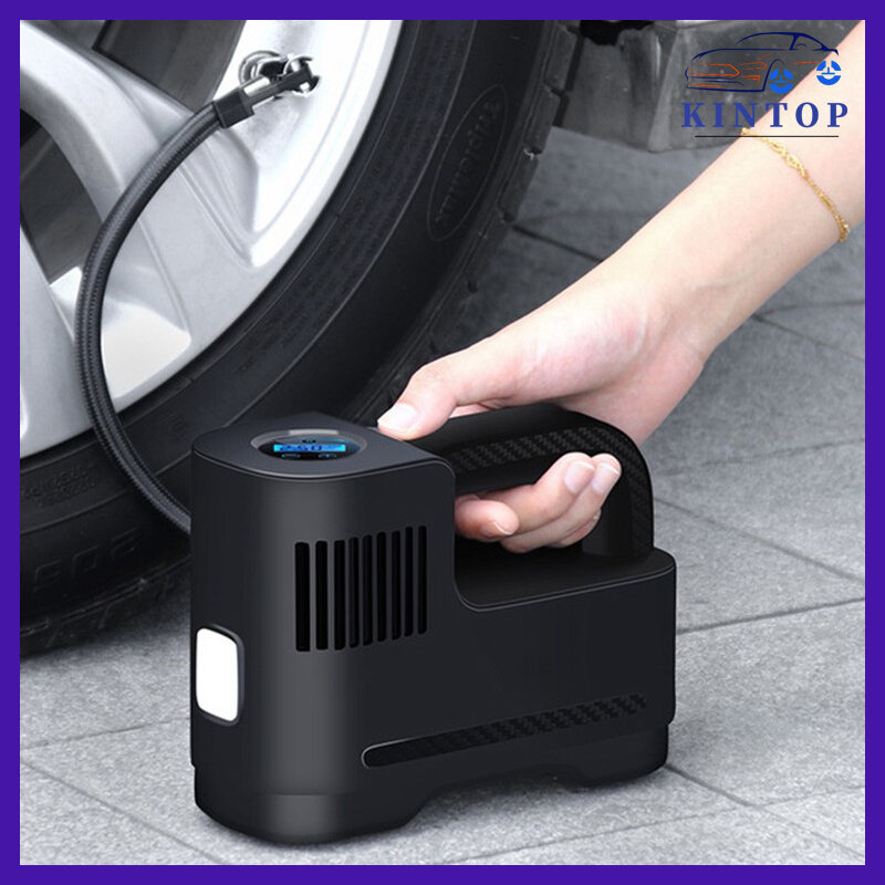 Portable Wireless Auto Air Compressor Pump Motorcycle Car Tire Inflatable Inflat 