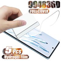 5Pcs Hydrogel Film For Honor Magic 5 Lite 4 Pro X8A X9A X7A X8 X9 X7 Screen Protectors For Honor 90 80 70 60 50 SE Pro Plus Film