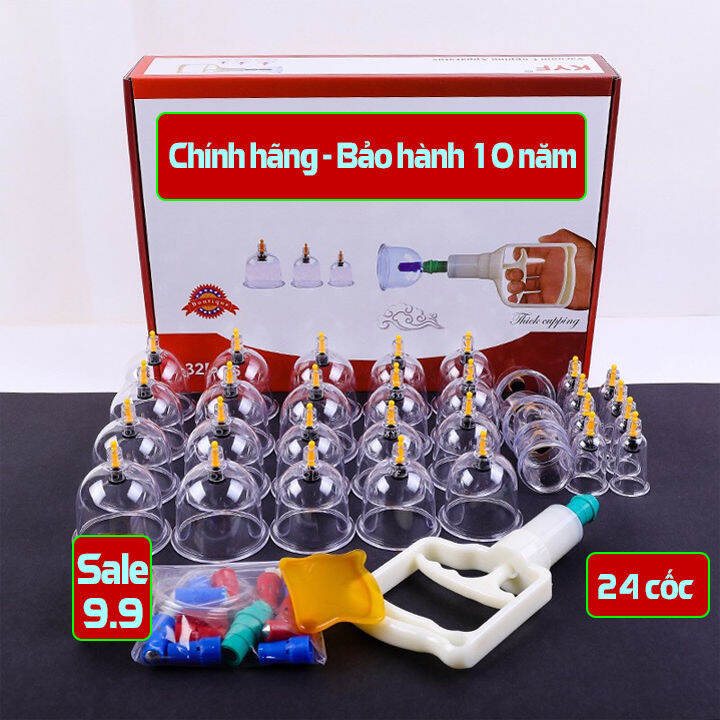 Bộ Giác Hơi Chân Không Hàn Quốc 24 Cốc Thanh Lọc Tốt, Không Dùng Lửa An  Toàn Khi Sử Dụng Món Quà Ý Nghĩa Cho Gia Đình - Hàng Chính Hãng, Bảo