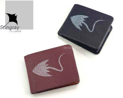 กระเป๋าสตางค์ กระเป๋าผู้ชาย 🆗 ลายหนังปลากระเบน🔻WALLET BAG STINGRAY🔻พร้อมส่งทันที✅