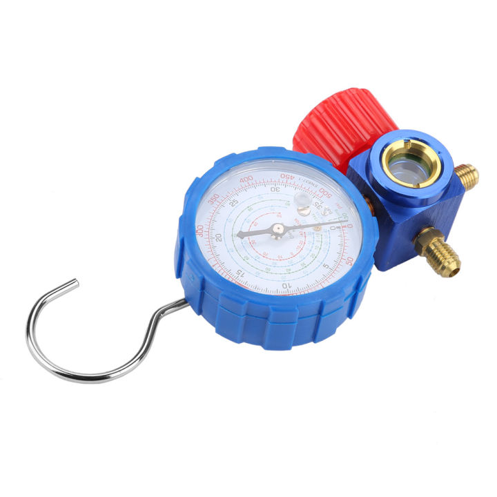 air-condition-manifold-gauge-manometer-valve-with-visual-mirror-air-condition-manifold-gauge-manometer-amp-valve-500psi-35kgf-cm-with-visual-mirror