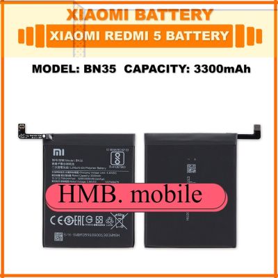 แบตเตอรี่ แท้ Original Xiaomi Redmi 5 Battery Model BN35 | 3300mAh แบต ส่งตรงจาก กทม. รับประกัน 3เดือน