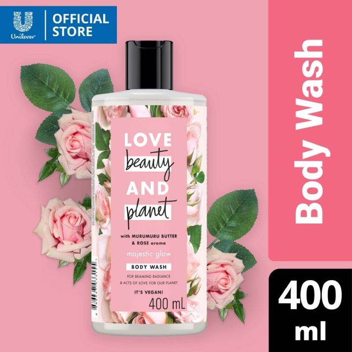 Love Beauty And Planet Body Wash Majestic Glow With Murumuru Butter and ...