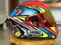 SHOEI หมวกกันน็อค X14 X-สิบสี่หมวก TC-1 Kato Daijiro ดีโมโตซิเลต้าหมวกกันน็อกรถจักรยานยนต์แบบเต็ม