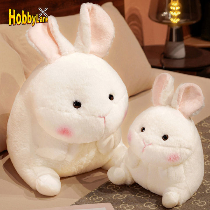 hobby-กระต่ายยัดนุ่นน่ารักๆตุ๊กตากระต่ายตุ๊กตาการ์ตูนของเล่นรูปสัตว์น่ารักของขวัญปีใหม่สำหรับเด็ก