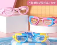 Children Myopia Swimming Goggles Earplugs Professional Pool Glasses anti-fog Boys Girls Optical Waterproof Glasses Wholesale Accessories Accessories