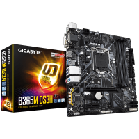 Gigabyte ใหม่ B365M เมนบอร์ดเกม DS3H รองรับโปรเซสเซอร์หลัก9th และ8th พร้อมซ็อกเก็ตชิปเซ็ต LGA 1151 B365ตัว