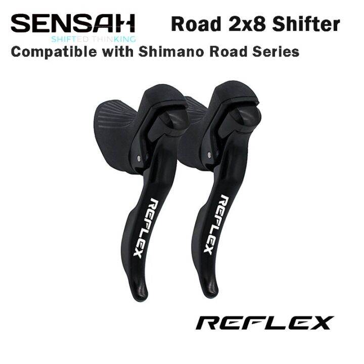 SENSAH Groupset REFLEX Road Bike Shifter 2x8 Speed Brake Lever Bicycle