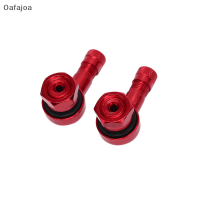 Oafajoa 2x CNC รถจักรยานยนต์90องศาล้อยาง tubeless Valve Stem อลูมิเนียม