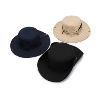 ◄◆№ Ready Stock Canvas Bucket Hat for Men Women Summer Beach Hat Jungle Hiking Boonie Hat Outdoor Sun Fisherman hat