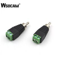 【】 Invitar Solution Wsdcam 10ชิ้น/ล็อต Coaxial Cat5 Cat6 RCA สกรูตัวผู้ Terminal กล้องวงจรปิดขั้วต่อกล้องอะแดปเตอร์สำหรับกล้องอุปกรณ์กล้องวงจรปิด