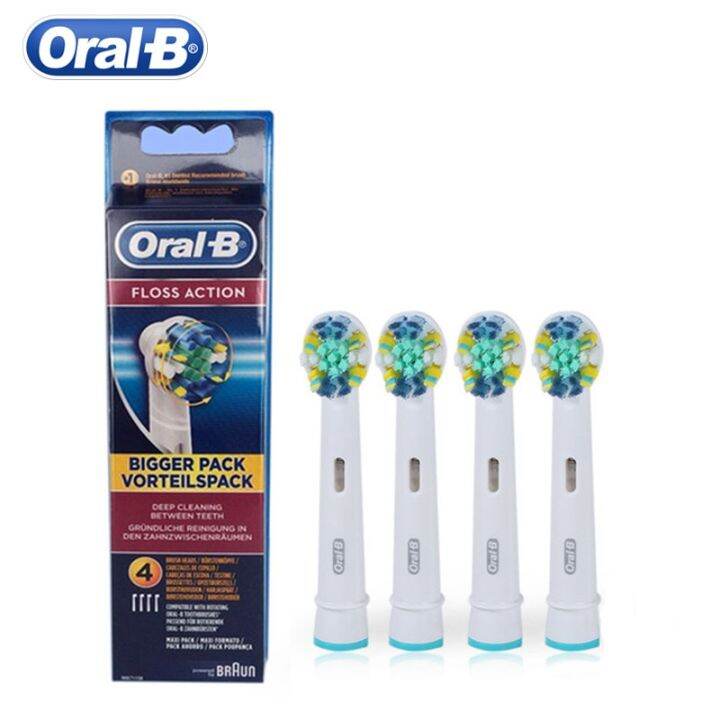 Oral B EB25 Replacement Toothbrush Head Refill Soft Bristle Floss ...