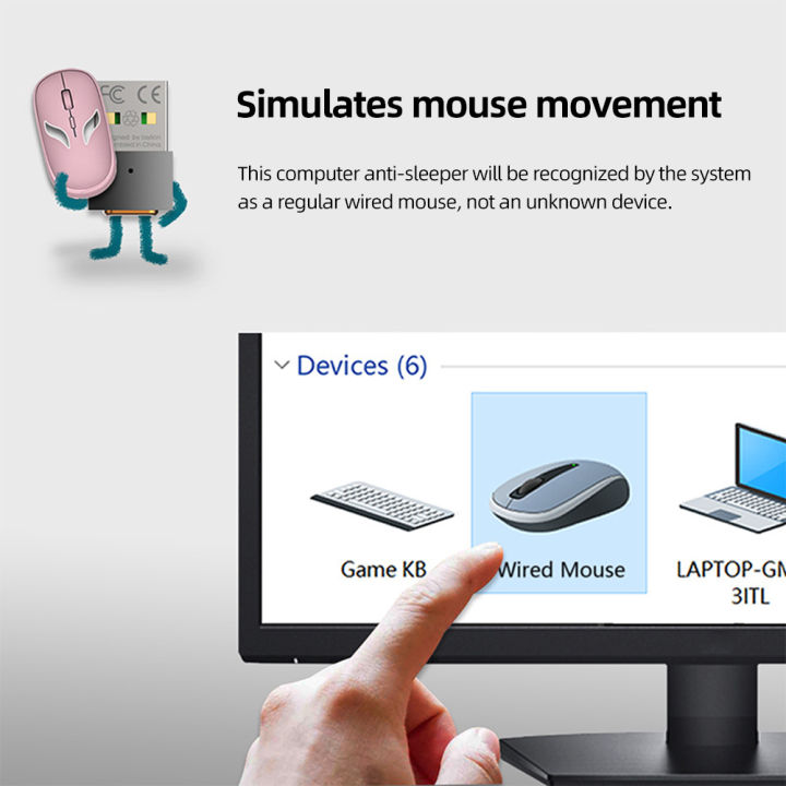 mini-automatic-mouse-jiggler-mover-3โหมดแทร็กที่ปรับได้-plug-and-play-usb-automatic-move-cursor-shaker-keeps-awake-indicator