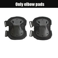 Military Tactical Gear Elbow Knee Pads Protective Army Paintball Combat Hunting Kneepads Outdoor Sports Safety Supplies