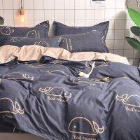 现货 ♜ผ้าปูที่นอนลายModern 3.5  5  6 ฟุต Fitted sheet รัดมุม ลายผ้านวม ไม่รวมผ้าห่ม☜