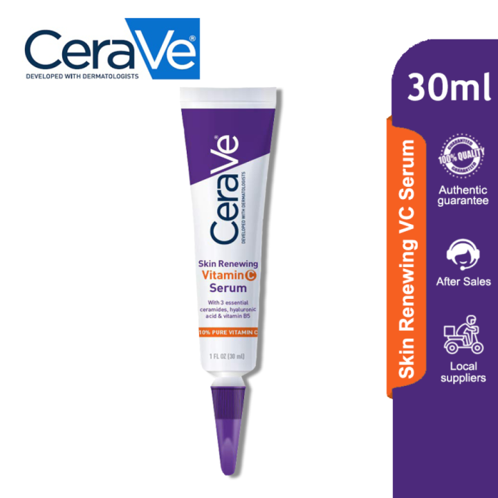 CeraVe Skin Renewing Vitamin C Serum 1oz/30ml 100% Authentic | Lazada