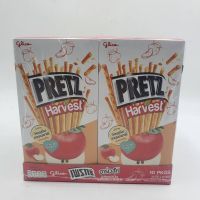 ❗❗ห้ามพลาด❗❗ (Apple flavor) Pretz Harvest Kuliko Biscuit Basket 1 Pack 34G x 10 boxes เพรทซ์ ฮาร์เวสท์  กูลิโกะ ขนมบิสกิต แท่ง  1 แพ็ค 34 กรัม X 10 กล่องJR6.4085⚡HOT Sale⚡