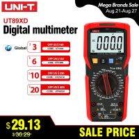 【LZ】▪✱❆  UNI-T ut89x ut89xd multímetro digital profissional verdadeiro rms ncv 20a atual ac dc voltímetro capacitância resistência tester