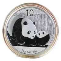 2011 จีน Panda เหรียญเงิน 1 ออนซ์ Ag. 999 เหรียญที่ระลึกปีใหม่คริสต์มาสของขวัญ 10 หยวน-nyekaifa