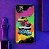 ~พร้อมส่ง เคสโทรศัพท์มือถือ TPU แบบแข็ง พิมพ์ลายรถสปอร์ต JDM Type R Civic สีดํา คุณภาพสูง สําหรับ IPhone 14 Pro Max 13 12 11 Pro Max IPhone SE 3