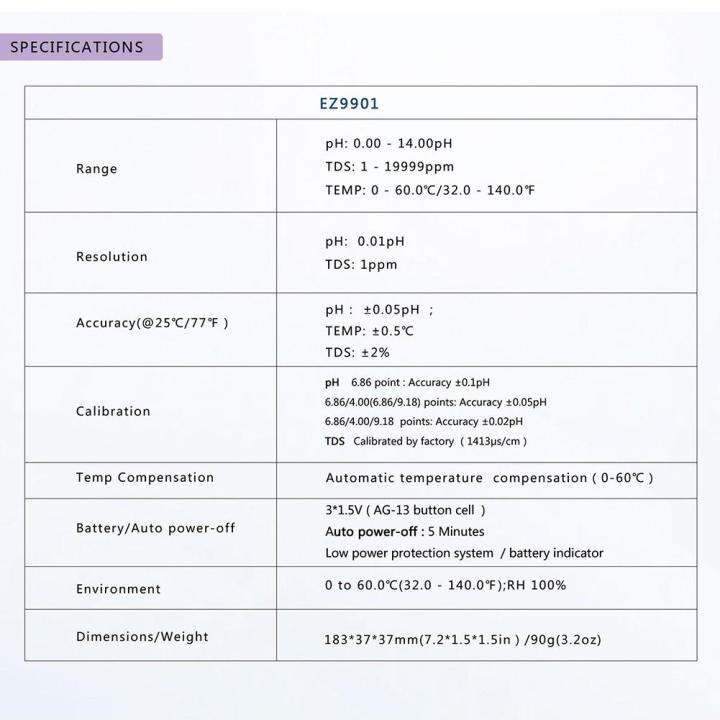 professional-3-in-1-test-tds-ph-อุณหภูมิเครื่องตรวจคุณภาพน้ำเครื่องทดสอบ-tds-ชุดสำหรับสระว่ายน้ำน้ำดื่มเครื่องวัดค่าความเป็นกรด-ด่าง