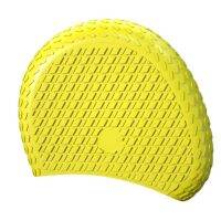 Swim hat Silicone Waterproof Solid Color Head Guards Ears Swim Caps