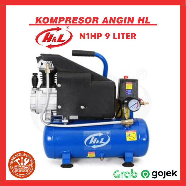 Hl Mesin Kompresor Angin N Hp Liter Lazada Indonesia