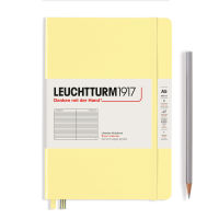 Leuchtturm1917 Smooth Color Medium (A5) Vanilla สมุดโน๊ต Leuchtturm1917 รุ่น Smooth color ขนาด A5 สีเหลืองอ่อน