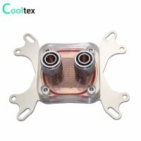 (Hulux electron) 100ใหม่ Cpu Water Block Water Cooling Watercooled Block หม้อน้ำระบายความร้อนด้วยคอมพิวเตอร์สำหรับ Intel Amp; AMD Cooler Cooling