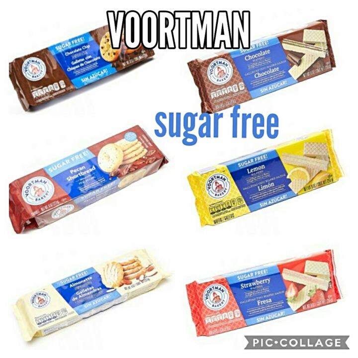 Voortman Sugar Free Wafer 255g Cookies 227g Best before July 2023 onwards Diabetic
