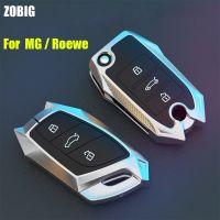 ZOBIG for Car Key Cover Case For Mg Zs roewe marvel x 2018 Flip Key Remote Control Case Keychain