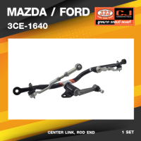 (ประกัน 6 เดือน) คันส่งกลางยกชุด MAZDA / FORD RANGER 2WD (ไม่มีขาไก่) มาสด้า / ฟอร์ด เรนเจอร์ ตัวเตี้ย / ปี 87-On / 3CE-1640 / พวงมาลัยขวา (CENTER LINK, ROD END) ยี่ห้อ 333 (ยกชุด)