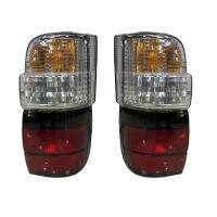 Car Taillight Brake Light for Toyota Hiace KZH106W 2000 to 2005 2Pcs Rear Light