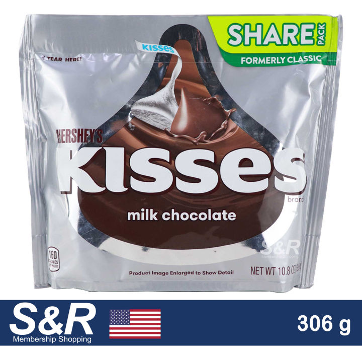 Hershey's Kisses Milk Chocolate, Share Pack - 10.8 oz