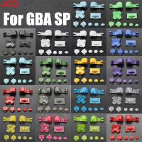 JCD Full Set Buttons A B L R LR Button Power On Off Volume Button D-Pad Key For Game boy Advance SP For GBA SP Console