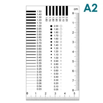 Multifunctional Knitting Needle Gauge Ruler Knitting Needle