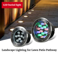 RGB Floor Light Path Light Ground Lights Garden Decoration Led Lawn Lamp Deck Lights Waterproof Led Spot Stair Led Light Step