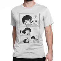 แฟชั่น akane Tendo ranma 12เสื้อยืดสำหรับผู้ชายคอกลมผ้าฝ้ายเสื้อยืดแขนสั้นเสื้อผ้าฤดูร้อน