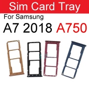 CW SIM Card Tray For A7 2018 A750 Sim Slot Holder Adapter Replacement Parts